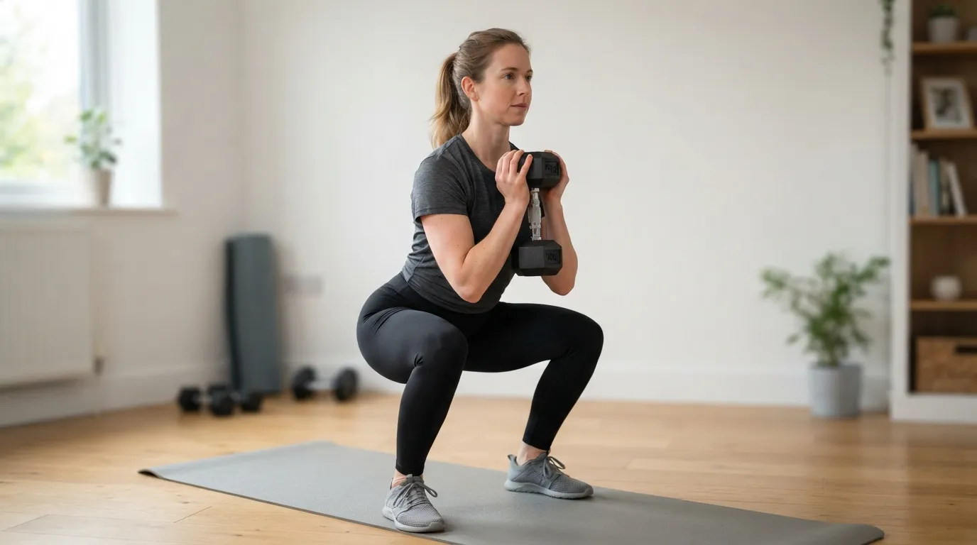 Create a Full-Body Dumbbell Workout Routine for Beginners at Home